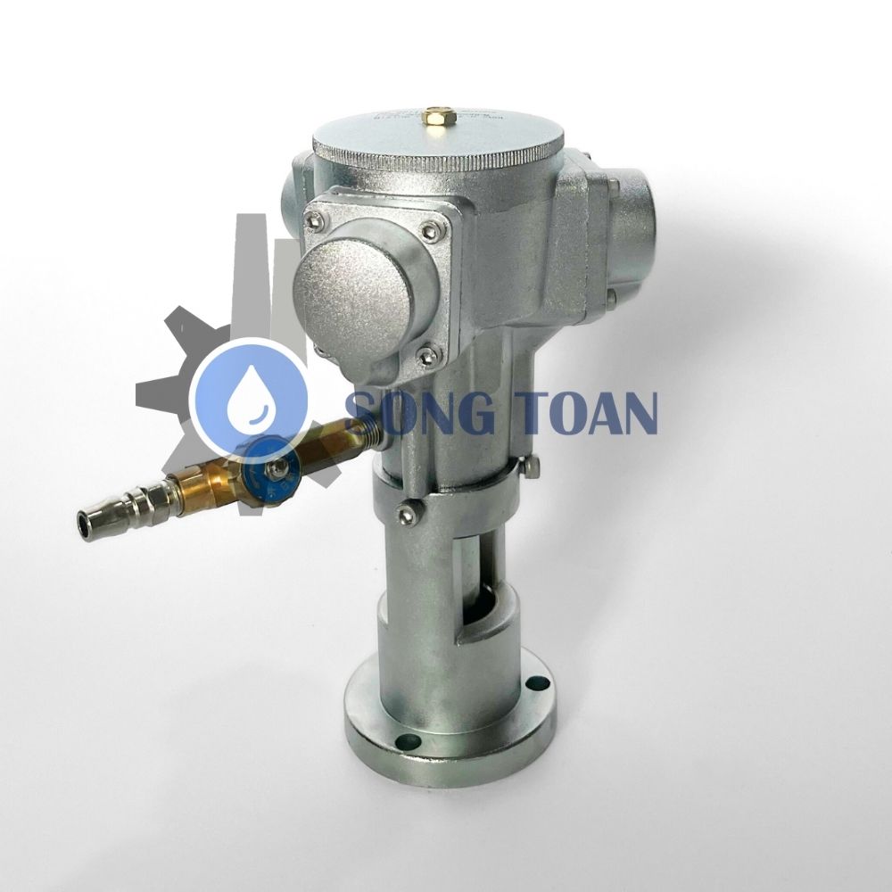 motor khuấy hơi khí nén